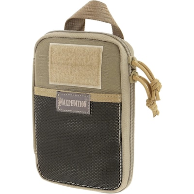 E.D.C. Durable Pocket Organizer 1000D Nylon MOLLE Pouch 5"x7", Khaki