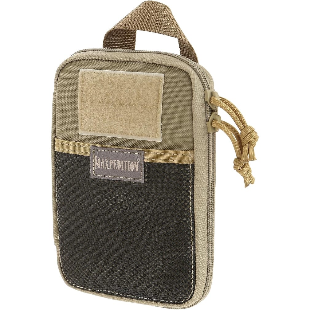 E.D.C. Durable Pocket Organizer 1000D Nylon MOLLE Pouch 5"x7", Khaki