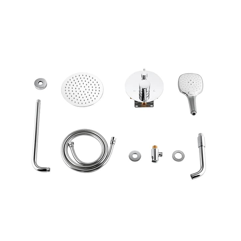 Indigo Home Complete Shower and Tub Faucet with Rough-in Valve