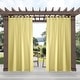 preview thumbnail 13 of 99, ATI Home Indoor/Outdoor Solid Cabana Tab Top Curtain Panel Pair 54x108 - Sundress