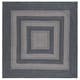 preview thumbnail 55 of 62, SAFAVIEH Handmade Braided Akina Cotton Rug 6' Square - Grey/Blue