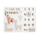 preview thumbnail 1 of 4, Boho Llama Boy Girl Baby Monthly Milestone Blanket - Neutral Beige Taupe Bohemian Southwest Aztec Watercolor Mountain Farmhouse