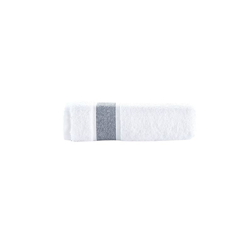 Brooks Brothers Ottoman Rolls Hand Towel - Navy
