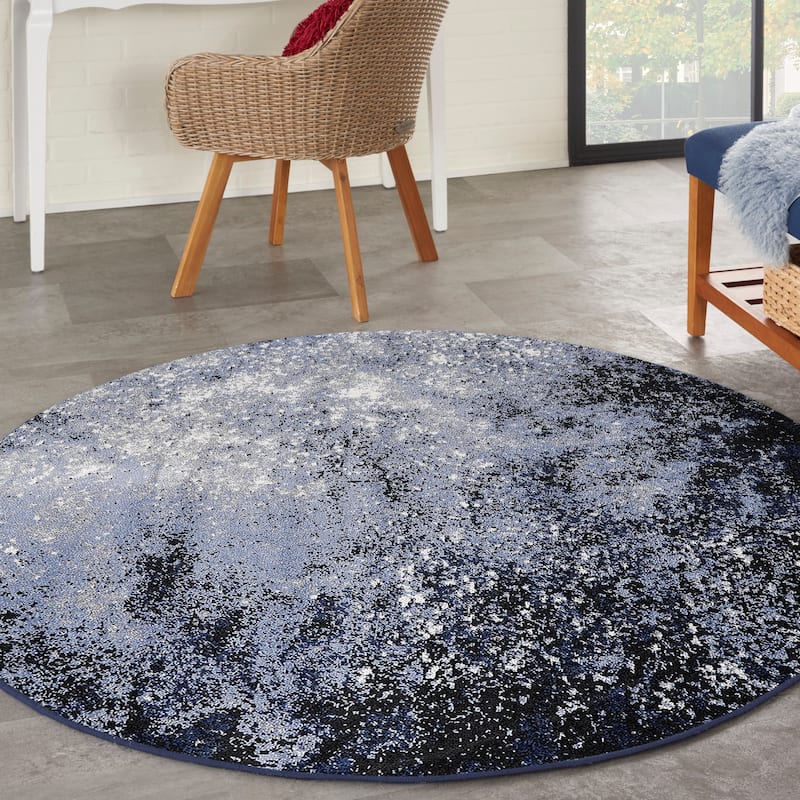 Nourison Passion Colorful Modern Abstract Area Rug