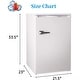 preview thumbnail 14 of 18, 3.0 Cu.ft Compact Upright Freezer, Mini Freezer with Single