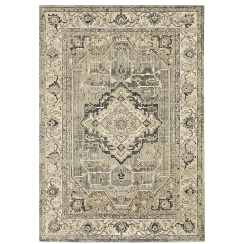 Vista Home Freya Vintage Medallion Area Rug