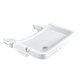 preview thumbnail 1 of 18, hauck Alpha High Chair Tray Table Compatible with Wooden Alpha+ and Beta+, White - 5.17 White
