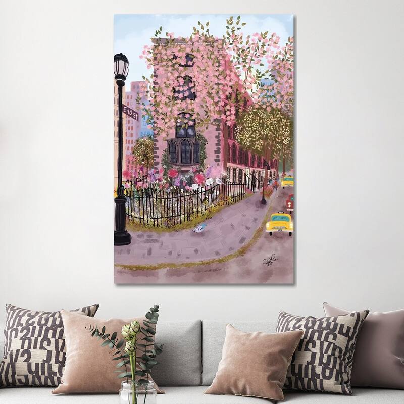 iCanvas "East Village" by Joy Laforme Canvas Print