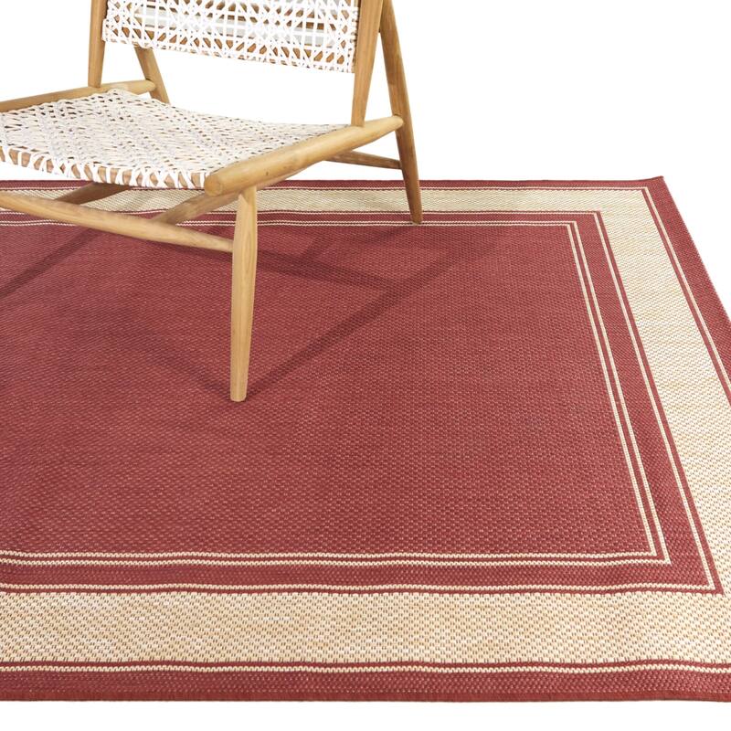 Birks Border Patio Indoor/Outdoor Area Rug