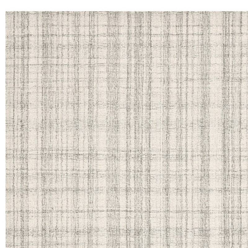 HomeRoots Plaid Transitional Rectangle Area Rug