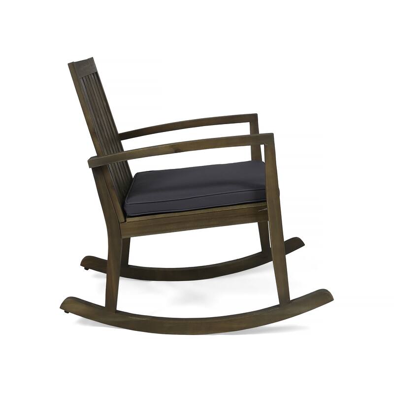 MONTROSE ROCKING CHAIR with Durable Wooden Frame, Perfect for Indoor and Outdoor