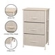 preview thumbnail 12 of 11, LCM Home Fashions Multiple Shelf Drawer Foldable Storage Chest Night Stand