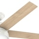 preview thumbnail 4 of 10, Hunter 52" Anslee Ceiling Fan with LED Light and Pull Chain, Modern, Transitional