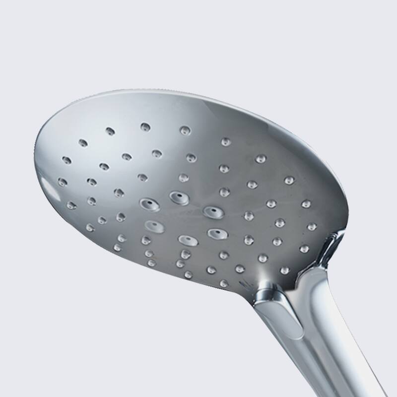 High Pressure Handheld Shower Head with Hose Chrome - 5.04"