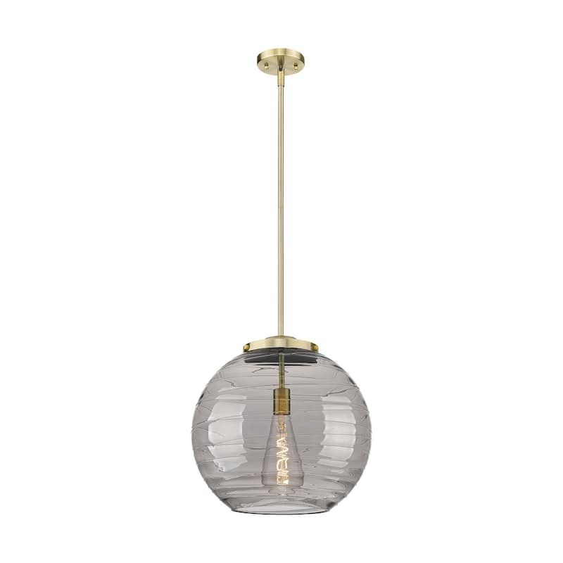 Innovations Lighting 221-1S-18-16 Athens Pendant Athens Deco Swirl 16"