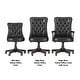 preview thumbnail 57 of 55, Key West High Back Tufted Office Chair with Arms by Bush Furniture