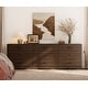 preview thumbnail 72 of 71, WAMPAT Mid Century Modern Dresser, 31.9" Tall Storage Cabinet with Drawers Dark Brown - 9-drawer