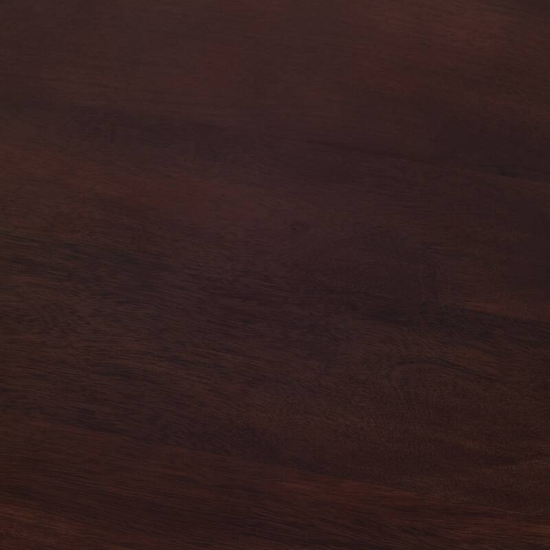 Sagebrook Home Modern Mango Wood Accent Table with Sculptural Design Wood - 13" x 13" x 18"