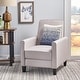 preview thumbnail 7 of 27, Darvis Fabric Recliner Club Chair by Christopher Knight Home Light Gray