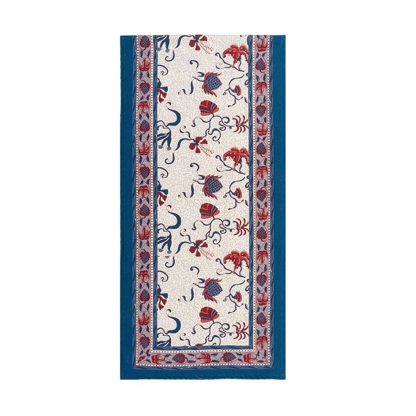 Couleur Nature Fleurs des Indes Table Runner - Thumbnail 5