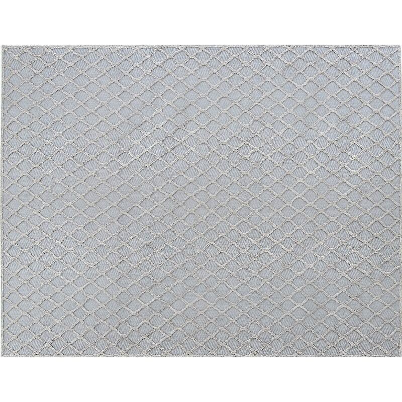 Handmade Bali Collection Tan/Grey Wool Area Rug - 7' 6"x9' 6"