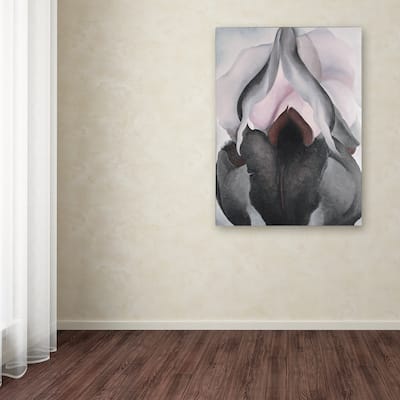 Georgia O'Keefe 'Black Iris' Canvas Art