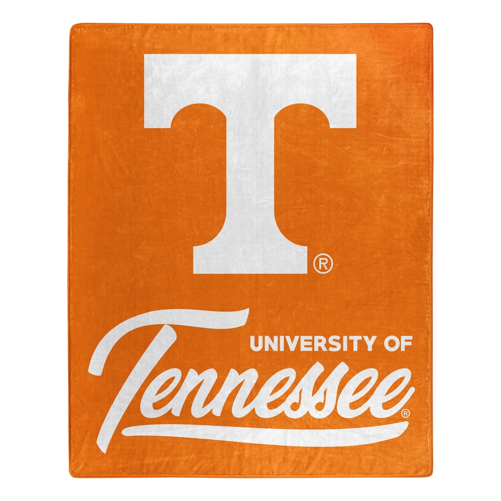 NCAA Tennessee Volunteers Signature Raschel Throw Blanket