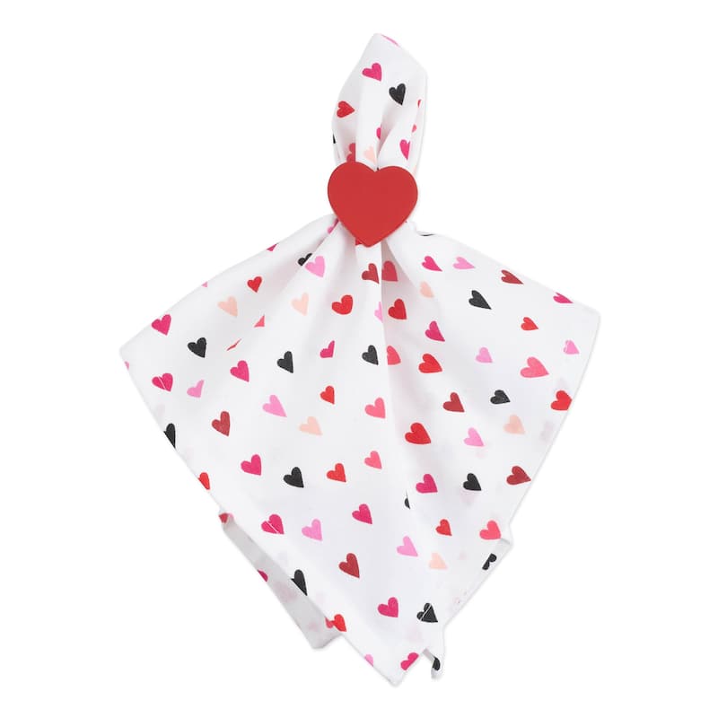 DII Valentines Day Print Napkin (Set of 6)