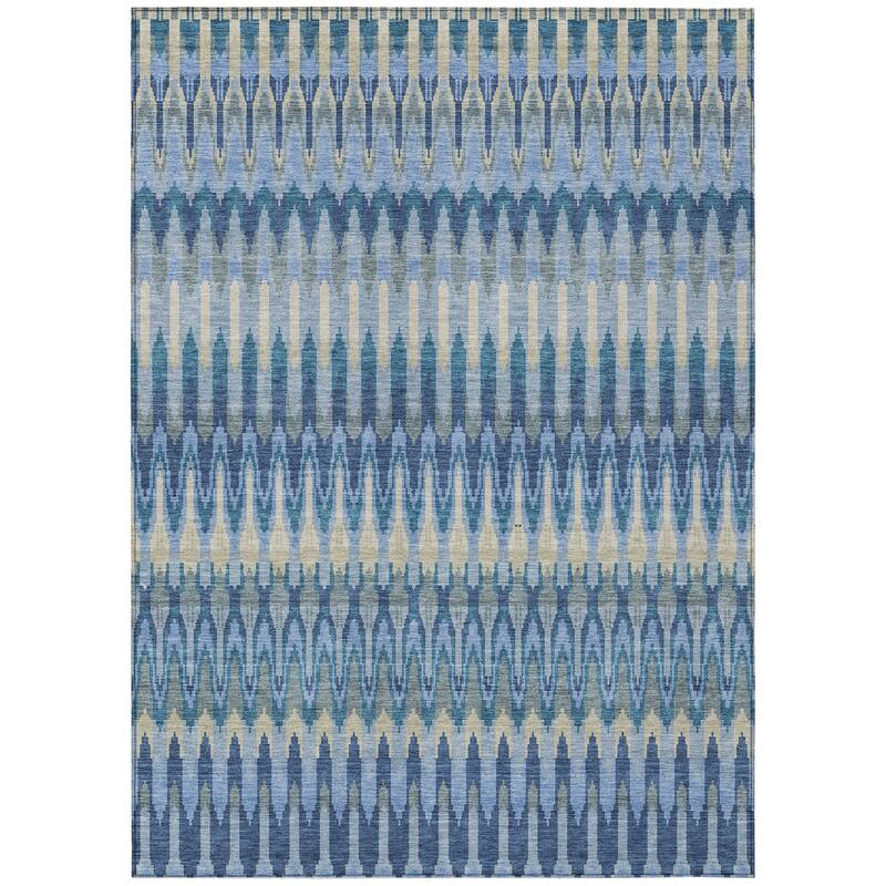 Machine Washable Indoor/ Outdoor Chantille Moroccan Rug
