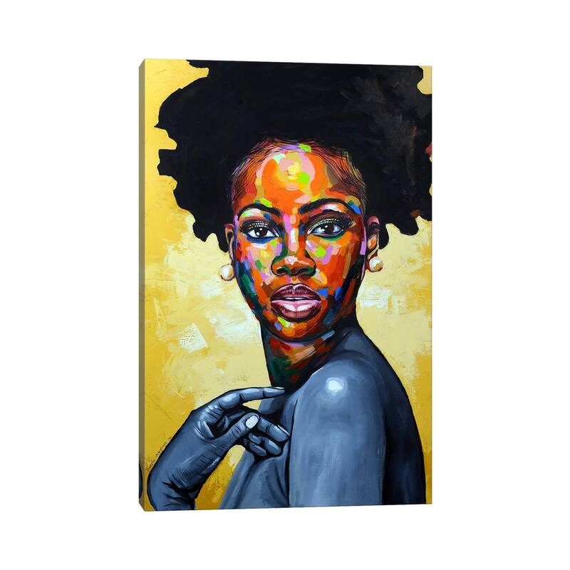 iCanvas "Eniyan (Human) II" by Damola Ayegbayo Canvas Print