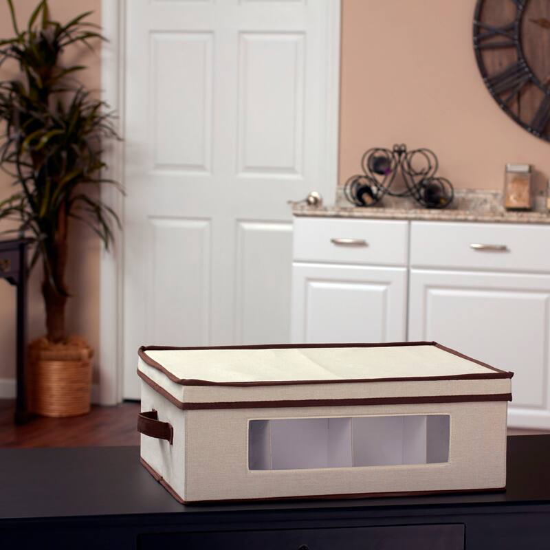 Household Essentials Mug and Tumbler Vision China Storage Box Chest