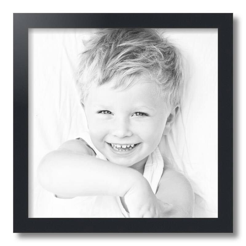 ArtToFrames Maddo Modern 16x16 Inch Picture Frame, 1.25 Inch MDF Poster Frame Available in Multiple Colors (FRBW72079-16x16)