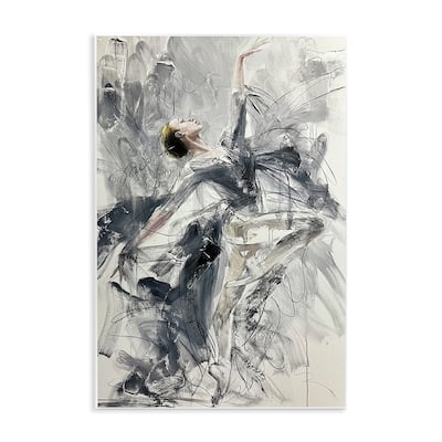 Stupell Elegant Pose Dancer Wall Plaque Art Design By Lucille Lee