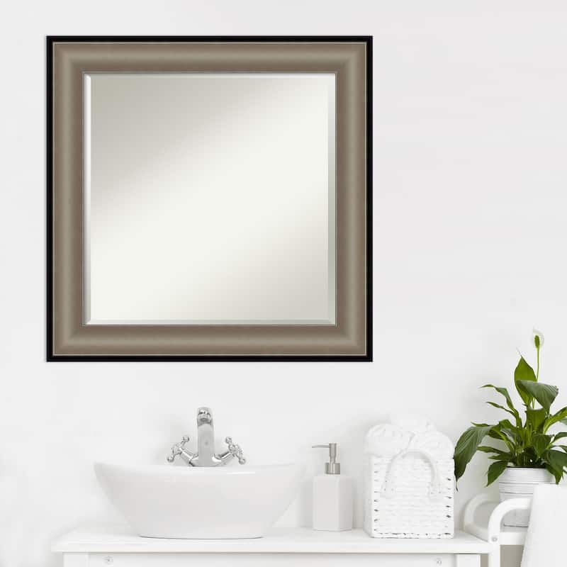 Beveled Bathroom Wall Mirror - Imperial Frame