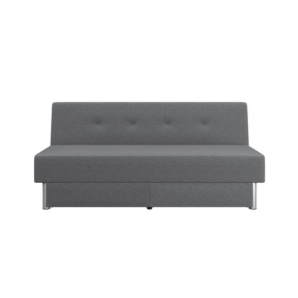 Serta charlie convertible sofa charcoal sale