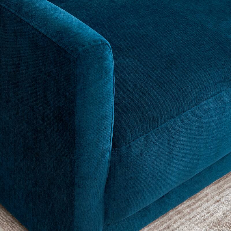VIFAH SIGNATURE Contemporary design luxury soft 72 inch sofa with throw pillow