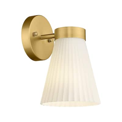Wall Sconce, Wall Lamp, Brushed Gold