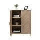 preview thumbnail 3 of 7, Anmytek Modern 2-Door Wood Buffet Sideboard Accent Storage Cabinet with Adjustable Shelves