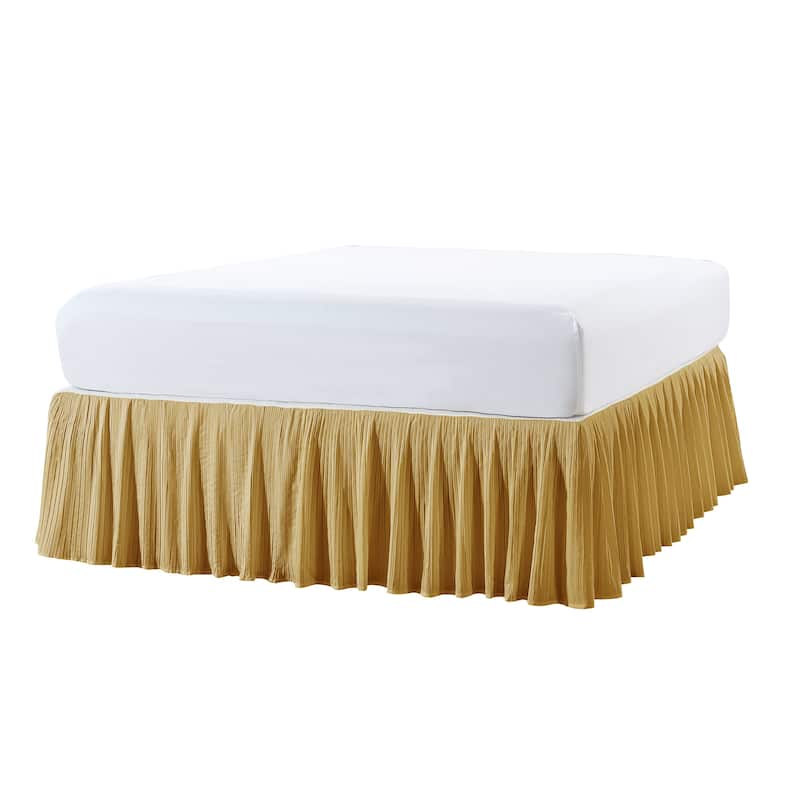 Serenta Pleated Bedskirt 18" Drop
