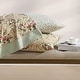 preview thumbnail 7 of 6, Laura Ashley Percale Cotton Printed Hem Sheet Sets
