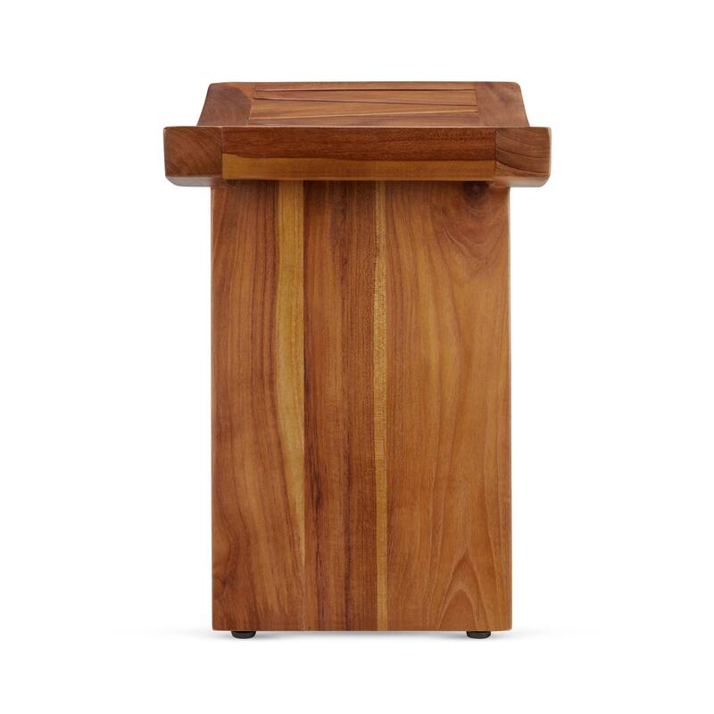 TeakCraft The TORI, Teak Wood Shower Bench