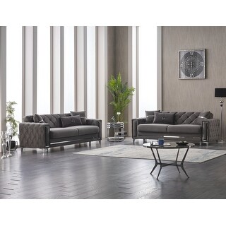 Bolivia 2-Pieces One Sofa One Loveseat Living Room Set - Bed Bath ...