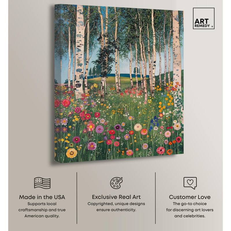 Aspen Aura Canvas by Art Remedy, Gallery Wrapped