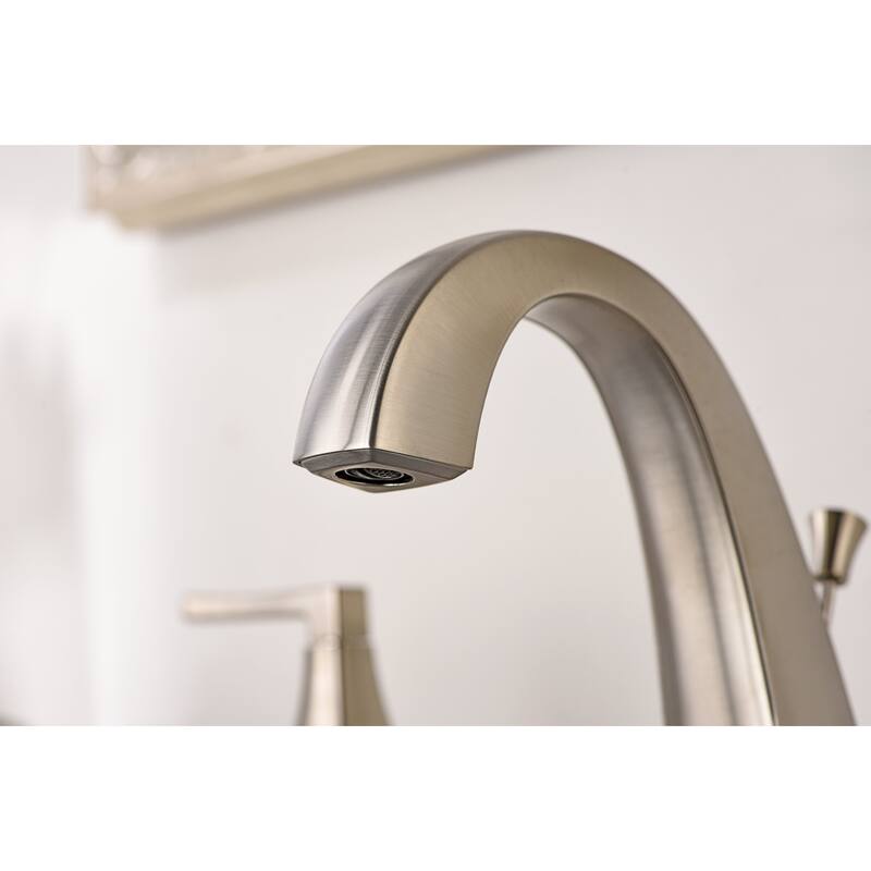 Ultra Faucets Lotto Collection 3-Hole Two-Handle Widespread Lavatory Faucet with Pop-Up Assembly