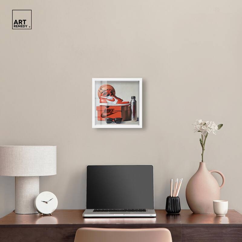 Basketball Practice Shadowbox by Art Remedy