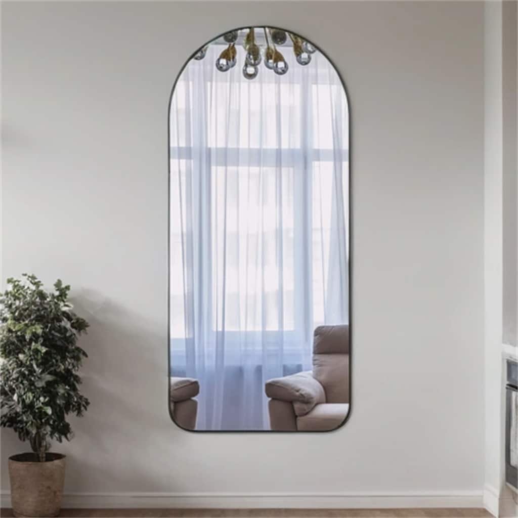 71"H Full Length Mirror with Metal Frame for Hair Salons