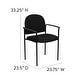 preview thumbnail 2 of 43, Comfort Stackable Steel Side Reception Chair with Arms