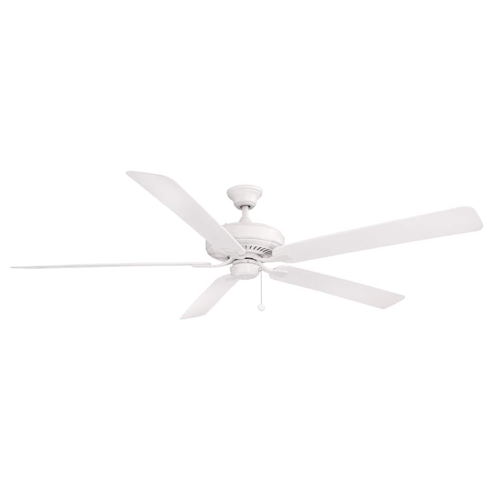 Edgewood 72 inch Indoor/Outdoor Ceiling Fan with Matte White Blades - Matte White