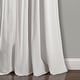 preview thumbnail 81 of 152, Lush Decor Linen Button Single Panel Window Curtain