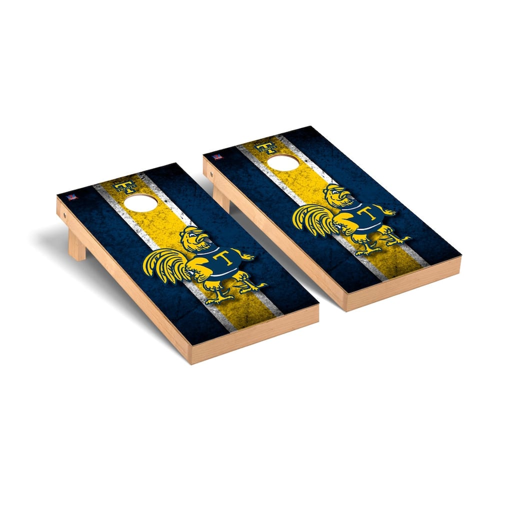 Trinity College Bantams Vintage Cornhole Board Set